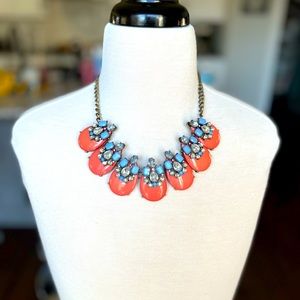 GUC Anthropologie antique looking statement necklace. Vintage